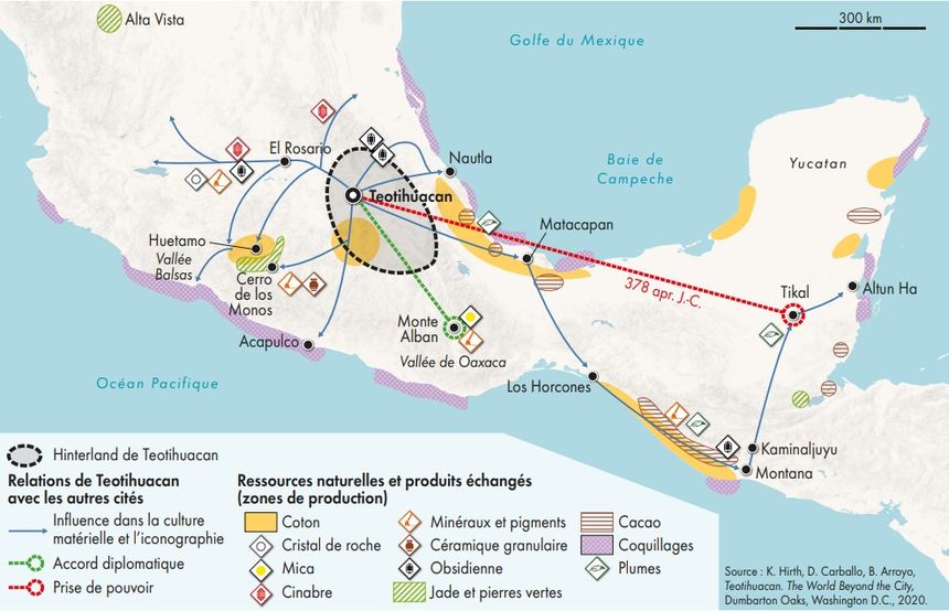 Les influences de Teotihuacan en Mésoamérique.
