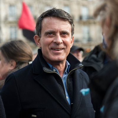 Manuel Valls le 5 mars 2022