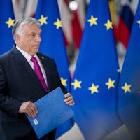 Le premier ministre hongrois Viktor Orban à son arrivée au Conseil européen à Bruxelles ce 30 mai