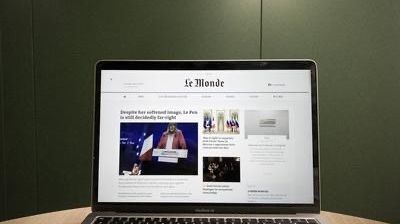 Depuis le 7 avril, Le Monde se lit aussi en anglais.
