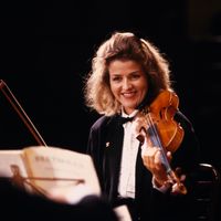 La violoniste Anne-Sophie Mutter