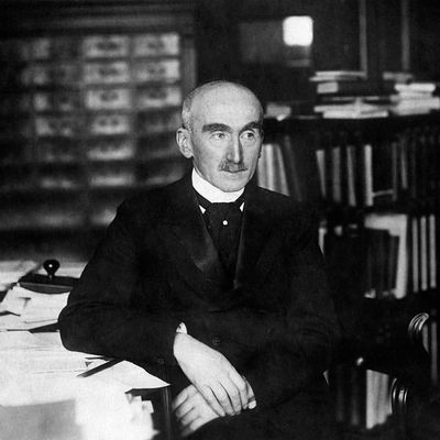 Le philosophe français Henri Bergson (1859-1941)