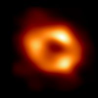Sagittarius A*, trou noir de notre galaxie.