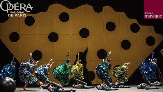 Scène de plateau du Carmen de Bizet chorégraphié par Mats Ek - Ann Ray / OnP