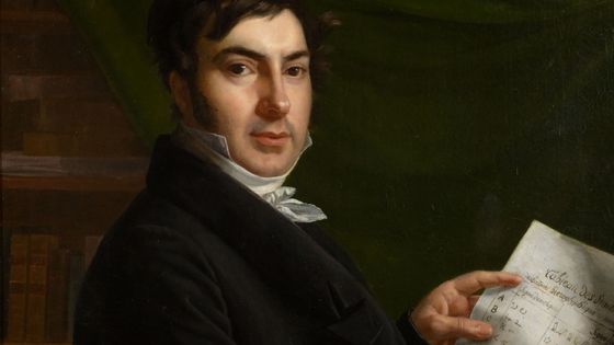 Portrait de Jean-François Champollion peint par Mme de Rumilly, 1823 ©Getty - Fine Art Images / Heritage Images