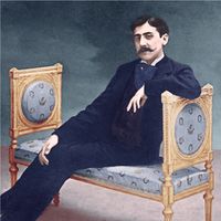 Marcel Proust (1871-1922), d’après la photographie d’Otto Wegener (1849-1924). Collection privée (cf. exposition MAHJ)