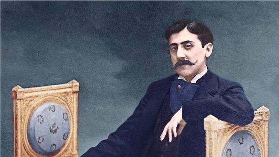 Marcel Proust (1871-1922), d’après la photographie d’Otto Wegener (1849-1924). Collection privée (cf. exposition MAHJ) - © Otto Wegener / TopFoto / Roger-Viollet. Mise en couleur Jean-Baptiste Chevalier © Doc Levin
