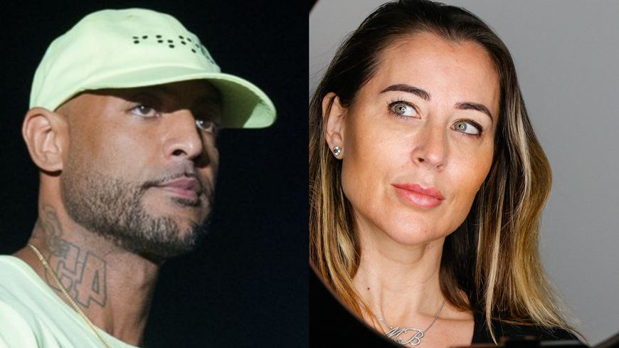 Booba - WLG (David Wolff - Patrick/Redferns) / Magali Berdah (Geoffroy VAN DER HASSELT / AFP)