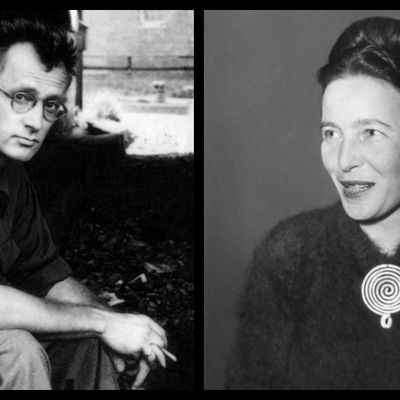 Nelson Algren et Simone de Beauvoir