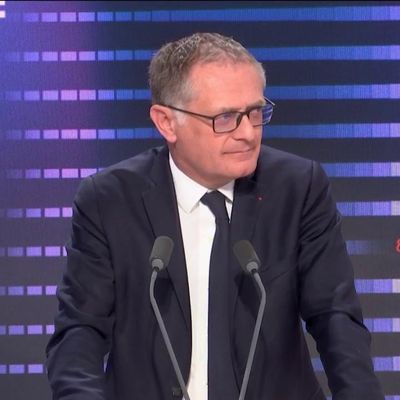 Philippe Juvin, maires LR de La Garenne-Colombes, était l'invité du 8h30 de franceinfo le dimanche15 mai.