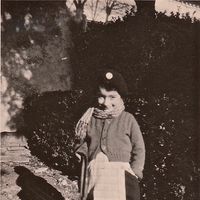 Claude Ventura enfant, à Montagnac-sur-Auvignon pendant l'Occupation