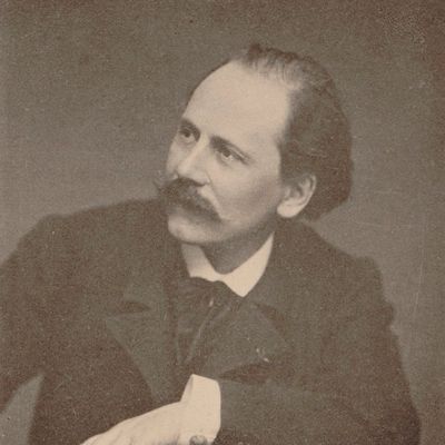 Le compositeur français Jules Massenet (1842-1912)
