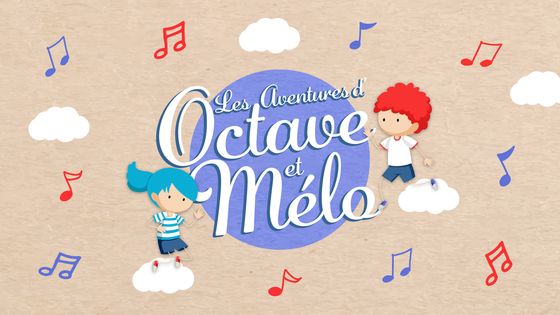 visuel Podcast des aventures d'Octave et Mélo Auteur