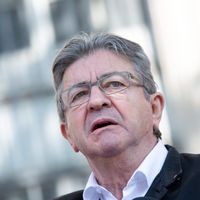 Jean-Luc Mélenchon le premier mai 2022