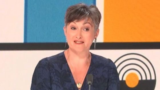 L'économiste Nathalie Chusseau, invitée des Débats de l'éco le 21 mai 2022 - FRANCEINFO / RADIO FRANCE