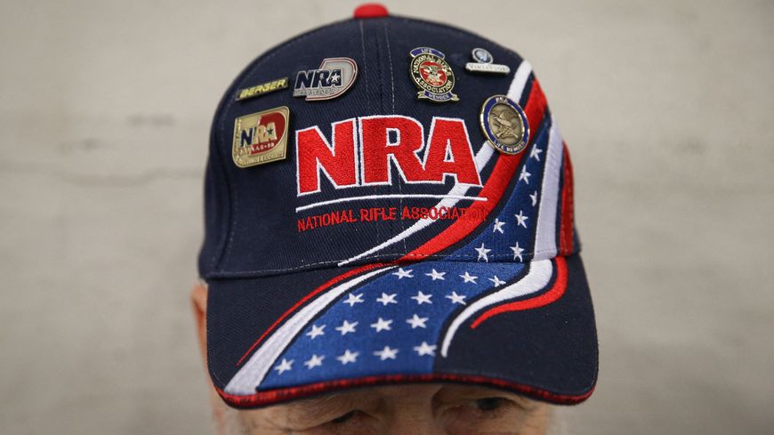 Un adhérent de la NRA, en 2018.