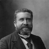 Figure de Jean Jaurès en 1904, photographié par Nadar (Exposition Jean Jaurès, musée histoire vivante, 2009)