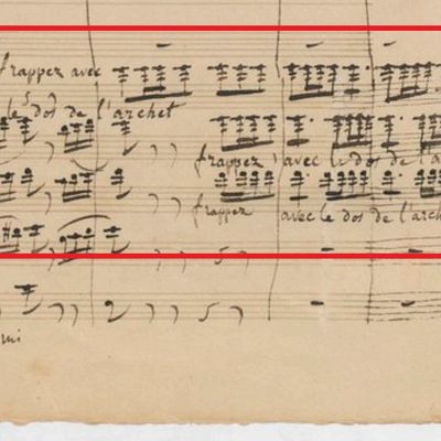Extrait de la Symphonie Fantastique d'Hector Berlioz