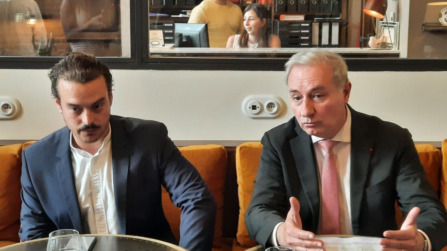 L�gislatives : le maire LR de Toulouse, Jean-Luc Moudenc, appelle � voter pour Pierre Baudis