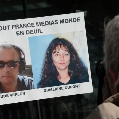 3 novembre 2013, au lendemain de la mort des deux journalistes de RFI au Mali