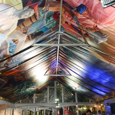 Le « projet Anthropocène » à la Maison Mongrel pendant le Festival international du film de Toronto 2018, 6 septembre 2018, Toronto (Canada)