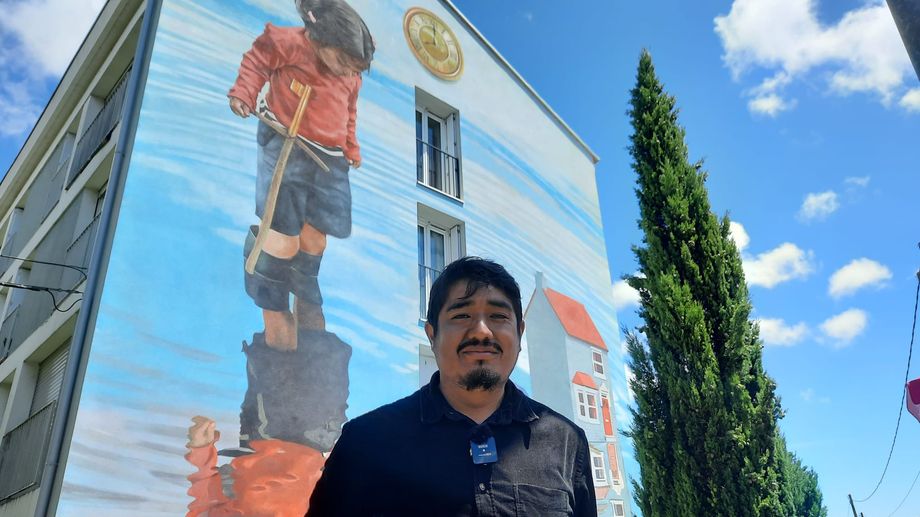 Saint-Nazaire : 150 m2 de fresque au Petit-Caporal