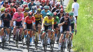 Cyclisme : le Crit�rium du Dauphin�, un test 