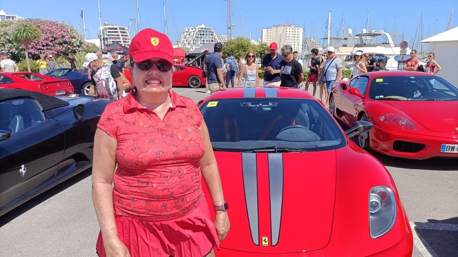 PHOTOS - Le rassemblement de Ferrari fait vrombir le coeur des passionn�s � La Grande-Motte