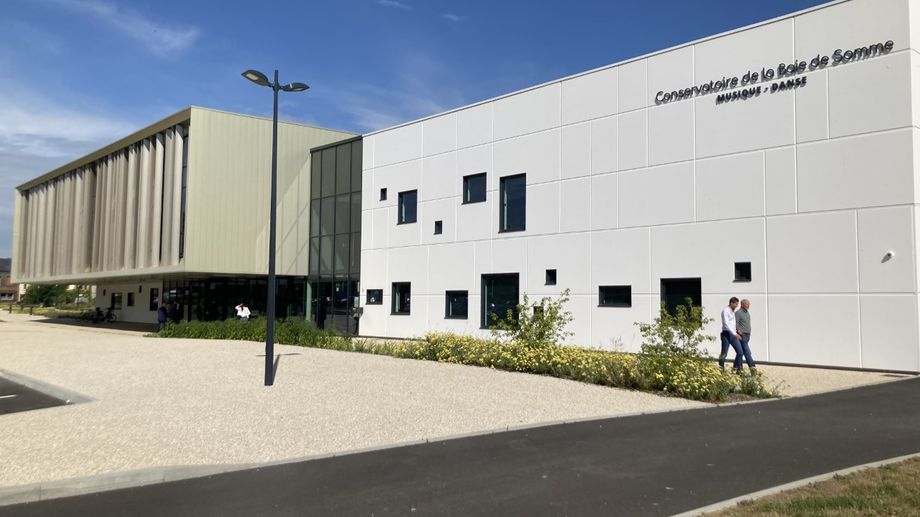 EN IMAGES - Un nouveau conservatoire � Abbeville pour former les grands musiciens de demain