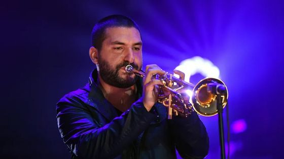 Le trompettiste Ibrahim Maalouf ©AFP - XAVIER LEOTY