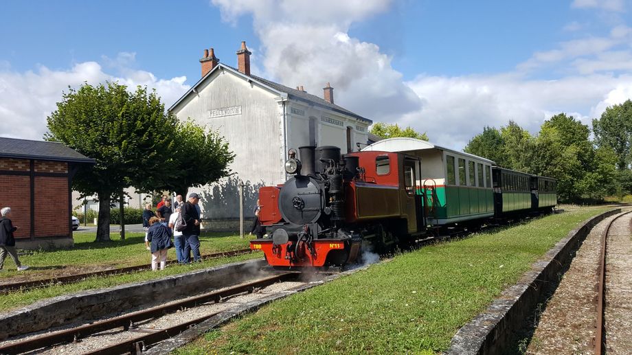 La Nouvelle éco : en gare d?Écueillé, le train du Bas-Berry prêt à repartir pour l?été