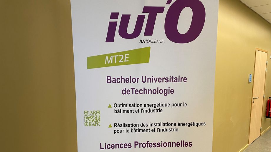 A l'IUT d'Orléans, un nouveau bâtiment pour les métiers de la transition et de l'efficacité énergétique