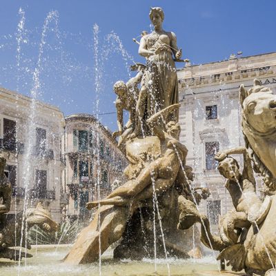 Fontaine de Diane, Syracuse (Sicile)