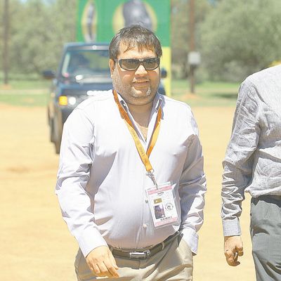 Ajay and Rajesh Gupta ici en 2012 en Afrique du Sud