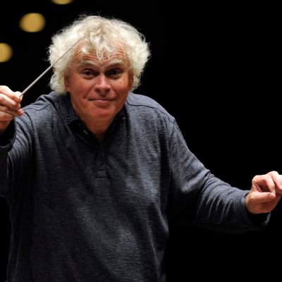 Sir Simon Rattle, chef d'orchestre