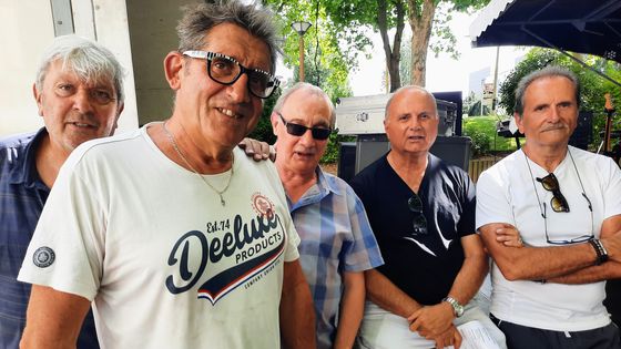 Le groupe amateur Chrysalide est constitué de vieux copains ©Radio France - Louis-Valentin Lopez