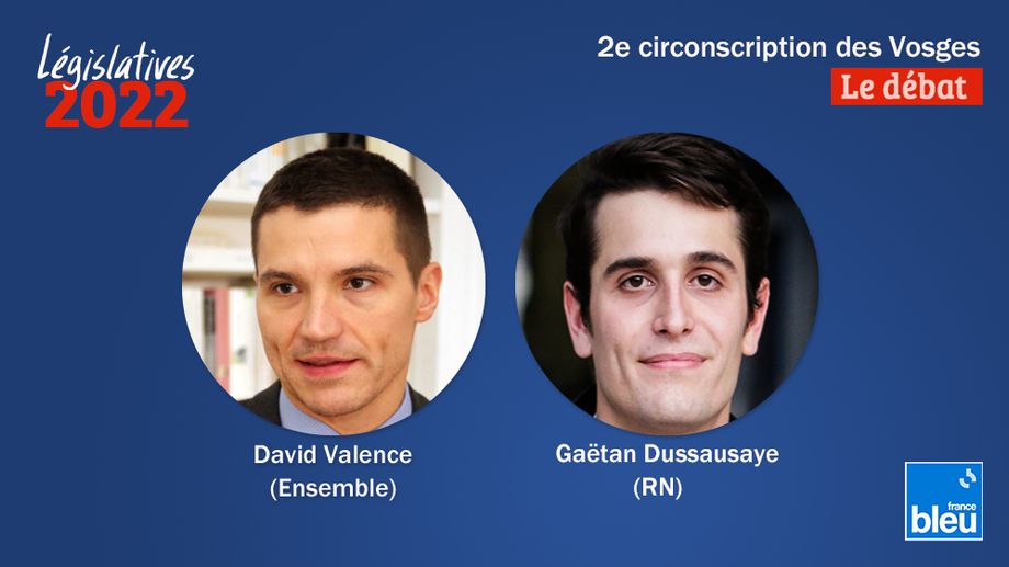 L�gislatives dans les Vosges : le d�bat Valence (Ensemble) - Dussausaye (RN) en trois points