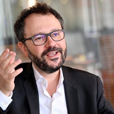 Le dessinateur Riad Sattouf à Rennes (Ille-et-Vilaine) le 27 octobre 2021