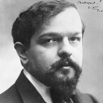 Portrait de Claude Debussy (1862-1918).