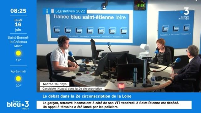 Législatives : revivez le débat entre Andrée Taurinya et Jean-Michel Mis (2e circonscription de la Loire)