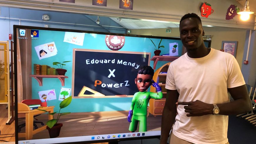 Edouard Mendy apparaît dans le jeu vidéo PowerZ dans lequel il a investi