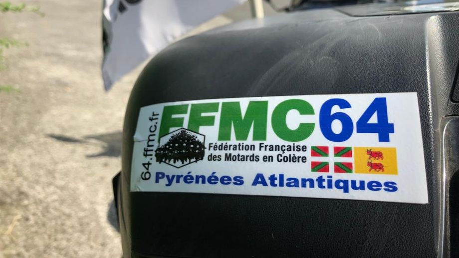 Mobilisation des motards en col�re � Pau ce samedi