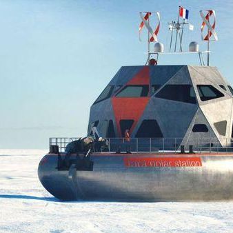 La station polaire dérivante construite par la Fondation Tara Océan sera opérationnelle en Arctique à l'horizon 2025.