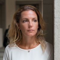 Laura Pfeiffer lors du procès de Chambéry