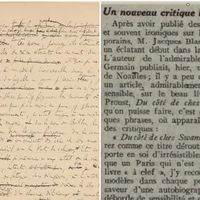 Fonds Marcel Proust. II — A la Recherche du temps perdu — Manuscrits autographes. XXXI-XCII 62 cahiers de brouillons avec des ébauches de la Recherche
