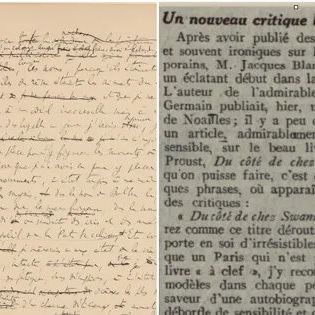 Fonds Marcel Proust. II — A la Recherche du temps perdu — Manuscrits autographes. XXXI-XCII 62 cahiers de brouillons avec des ébauches de la Recherche