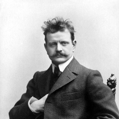 Le compositeur finois Jean Sibelius (1865-1957)