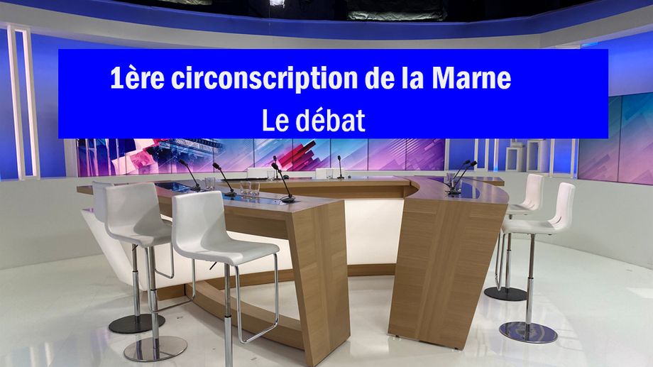 VIDEO - Elections l�gislatives 2022 : le d�bat dans la 1�re circonscription de la Marne