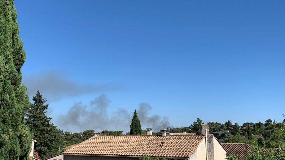 Un départ de feu à Bouillargues, aux portes de Nîmes