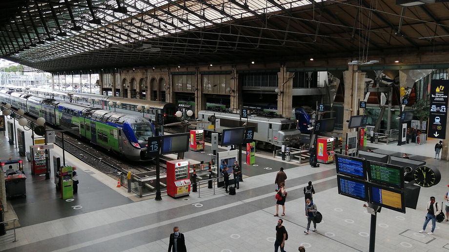 Retour à la normale gare du Nord après la grosse pagaille du week-end